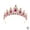 Mauve, variant on Crystal Tiara Crown Wedding Tiara for Women, Girls Bridal Headband Rhinestone Queen Crown Rhinestone Tiara Crowns Crystal Princess Headpieces for Wedding Prom Birthday Party