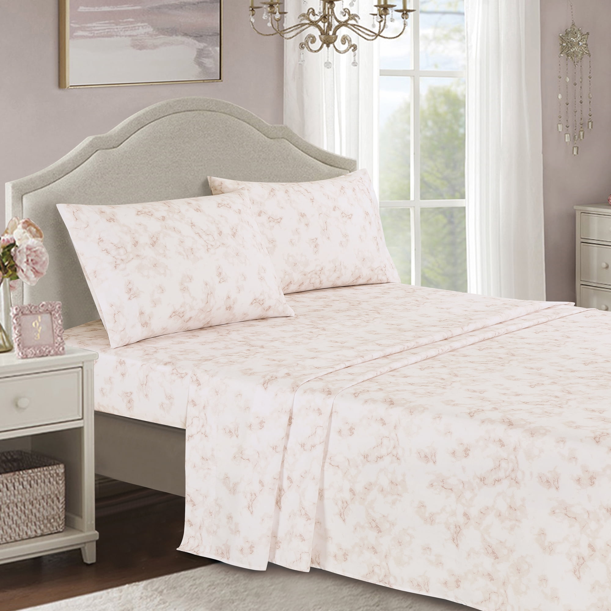 EvJK 7-Piece Comforter Set – Premium Polyester, Soft & Comfortable, Decorative, All-Season Bedding Set – QUEEN