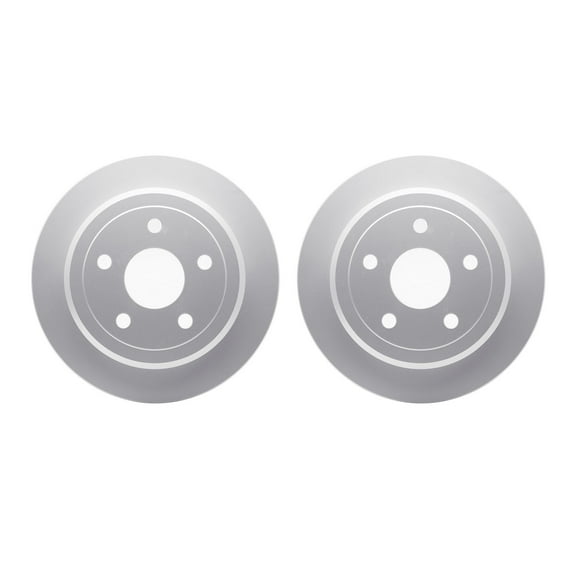 Dynamic Friction Company Rear Geospec Brake Rotors 4002-42025