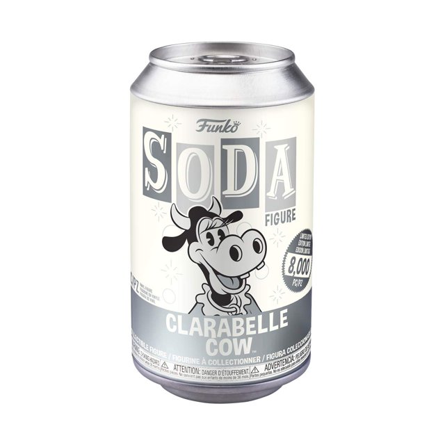 Funko 51759 Vinyl Soda: Disney - Clarabelle Cow w/Chase Collectible Toy, Multicolour Funko -