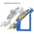 thumbnail image 3 of Outil de Jig Fletché, Outils de Tir à l'Arc Réglables en Fer Robustes pour 3 4 Fletchés, 3 of 7