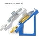 thumbnail image 4 of Plantilla Para Herramientas De Tiro Con Arco, Herramienta De Plantilla Para Fletching Ajustable Y Resistente Para Fletchings De Flechas De 2-5 Pulgadas, 4 of 7