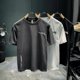 thumbnail image 5 of Camisetas de algodón Y2k de alta calidad para hombre, ropa de poliéster, camiseta de hombre normal, ropa de calle, estampado gráfico elegante jaspeado, 5 of 5
