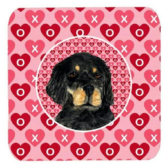 Gordon Setter Foam Coasters, Set Of 4