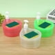 thumbnail image 3 of Dispensador automático de detergente para cocina y baño, caja de prensa con soporte de esponja, accesorios de lavado, 1 Juego, 3 of 4