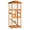 Orange#73, variant on Pet Playpen PawHut 43" Heavy Duty Dog Crate Metal Cage Kennel with Lockable Wheels, Double Door and Removable Tray, Grey,Dog Crate