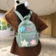 thumbnail image 5 of Mochila Mujer Kawaii Estrella Estampado Niñas Estética Mochila De Viaje Verde, 5 of 7