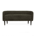 thumbnail image 3 of Bouclair Green Fabric and Metal Bench, 3 of 5