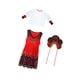 thumbnail image 4 of Traje de danza rusa, disfraz de herencia rusa para niñas, vestido de cosplay para niñas L, 4 of 9