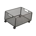 thumbnail image 3 of Carro de archivos con ruedas Organizador rodante Suministros de oficina Estantería móvil L, 3 of 9