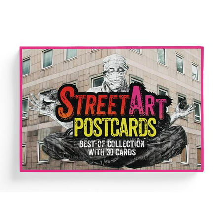 Streetart Postcards : Best of Collection with 30