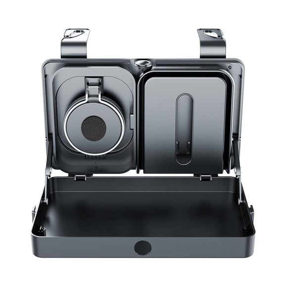 Car Back Seat Tray Table, Foldable & Stable Backseat Food and Work Desk for Rear Passengers