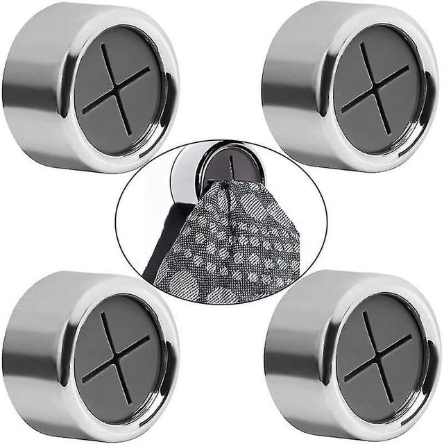 Juego de 4 pinzas para toallas LzGUNGY autoadhesivas para baño y cocina