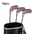 thumbnail image 4 of Funda para cabeza de golf shamjiam 10 Unids Anti Scratch Protection Sleeve Rojo, 4 of 9