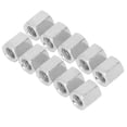 thumbnail image 4 of Threaded Rod Connector, Stainless Steel Rod Coupling Nut M8x1.25 Corrosion Resistance 14mm Length  For Maintenance, 4 of 8