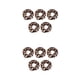 thumbnail image 1 of Qarigey Paquete de 5 gomas para el pelo para mujer, elásticas, para viajes, vacaciones, oficina, coleta elástica, diadema para mujer tipo 2 Tipo 2 2piezas, 1 of 6