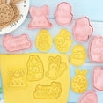 thumbnail image 6 of Easter Bunny Cookie Cutters, 8pc Easter Biscuit Pastry Cookie Cutter Carrot Egg Bunny Rabbite Cookie Cutter,Goodie Bag Stuffers, Easter Eggs Bunny Cookie Cutter Mold for Kitchen Baking Tools, 6 of 9