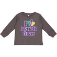thumbnail image 3 of Inktastic I Love Mardi Gras Boys or Girls Long Sleeve Toddler T-Shirt, 3 of 5
