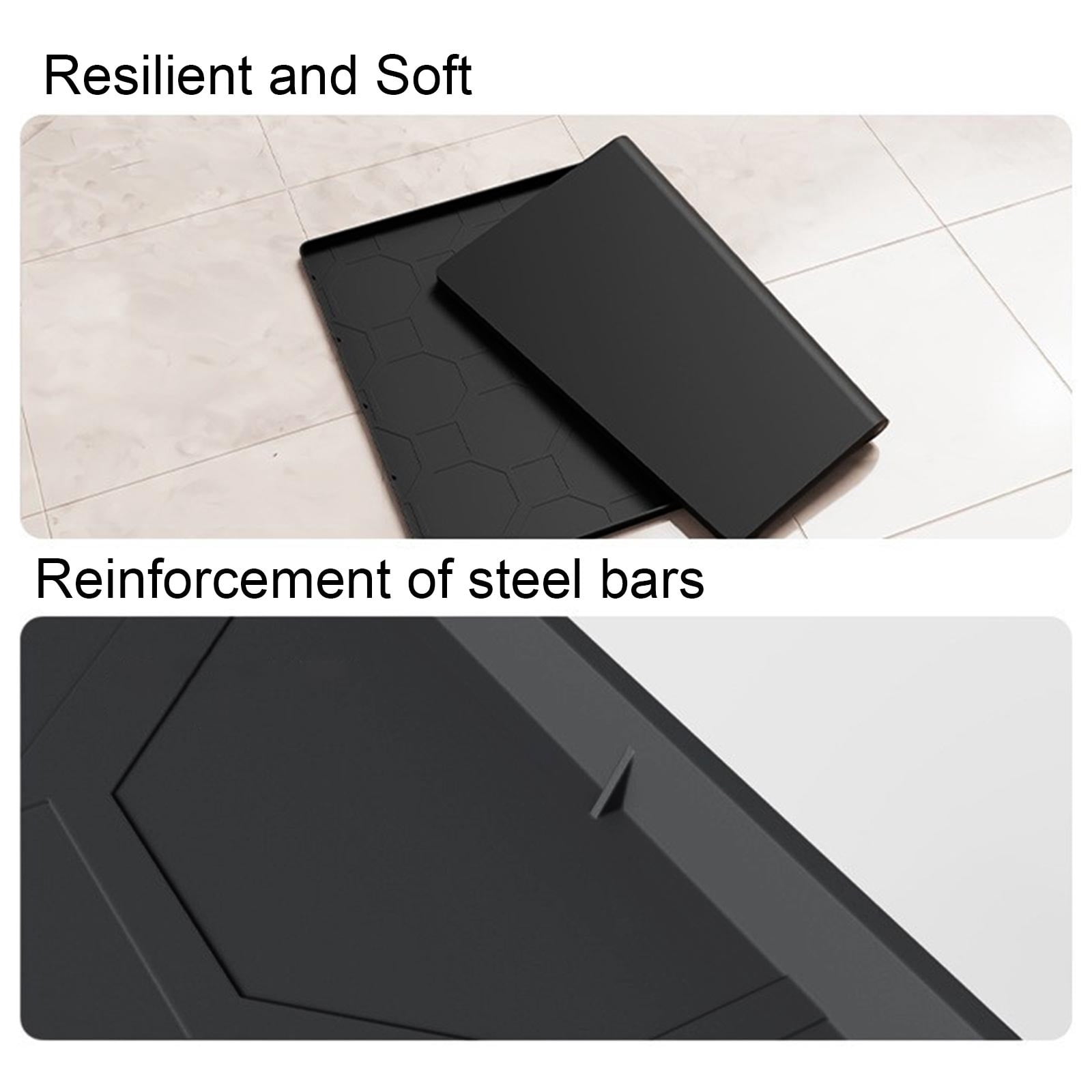karymi Mat for Under Sink 27.59 X 22in for Bathroom Kitchen Cabinets Easiest to Clean Under Shelf Liner NonSlip EcoFriendly Drip Tray Room Decor