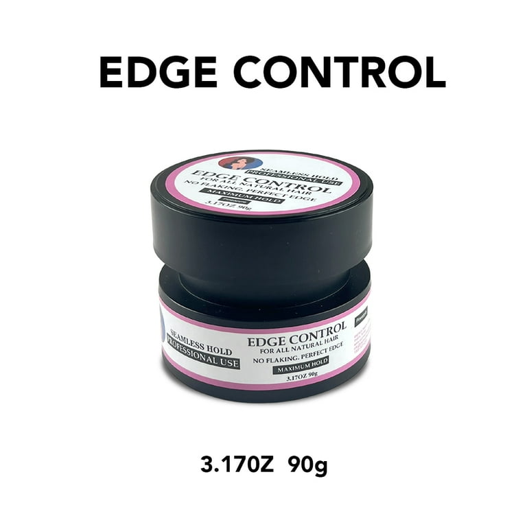 Seamless Hold Edge Control No Flaking Perfect Edge Natural Hair Maximum  Hold Pineapple - 3.17 oz