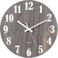 thumbnail image 2 of Ljus väggklocka, modern dekorativ tyst väggklocka, stor urtavla med 30 cm, 2 of 4