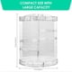 thumbnail image 2 of 360 Rotating Makeup Organizer, Vanity Adjustable Cosmetic Storage Organizers Large Capacity Makeup Display Case for Bedroom Bathroom Clear Acrylic Org, 2 of 4