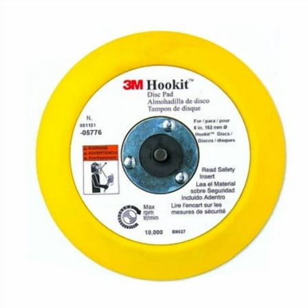 3M 05776, 6 inch, Hookit Backing Pad