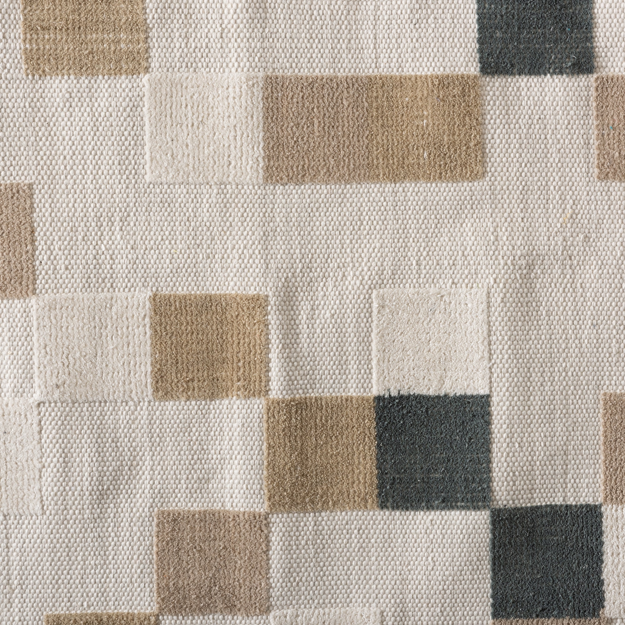 Baxton Studio Barbon Modern and Contemporary 5' x 7' Ivory and Gray Outdoor Rug