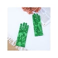 thumbnail image 5 of INSPIRE CHIC Women's Sequin Wrise Gloves Female Full Finger Sparkly Dance Sleeves for Female Party Banquet Costume Prom Dress Green, 5 of 5