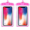thumbnail image 1 of Waterproof Phone Pouch 2 Pack, Universal Cellphone Waterproof Underwater Case Dry Bag, 1 of 6