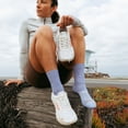 thumbnail image 5 of Darn Tough Women's Run Micro Crew Ultra-Lightweight Socks, Vapor, Medium (2-Pack), 5 of 6