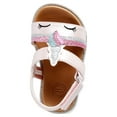thumbnail image 5 of Wonder Nation Baby Girls Unicorn Sandal, 5 of 6