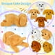 thumbnail image 5 of Juguete de peluche KMUYSL para mamá y perro con 4 cachorros de 40 cm, 5 of 7