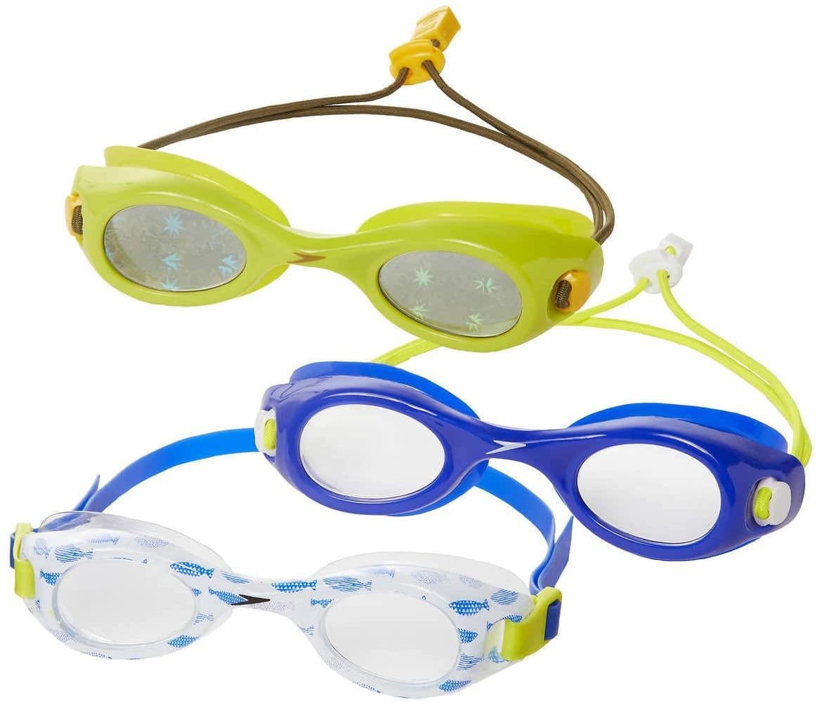 Speedo Unisex-Child Swim Goggles Super Flyer Ages 3-8 