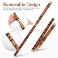 thumbnail image 2 of Bamboo Flute G‑Key Flute Traditional Orchestral Instrument with Flute Membranes and Storage Box, 2 of 6