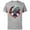 Athletic Heather, variant on Black Cat Captain America 80th Anniversary Covers Standard - Short Sleeve Cotton T-Shirt for Adults - Customized-Black