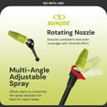 thumbnail image 5 of Sun Joe Multi-Angle Rotary Spray Wand for SPX Series Pressure Washers, Black, SPX-MARW1, 5 of 8