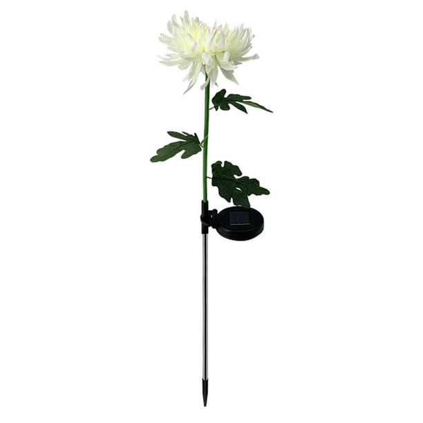 Luz de tierra para césped, lámpara LED de flores, luz de cerca, paisaje, patio, decoración de jardín JShteea El nuevo