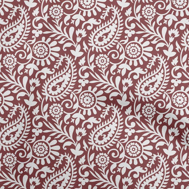 oneOone Rayon Chocolate Brown Fabric Block Fabric For Sewing Printed Craft Fabric By The Yard 56 Inch Wide