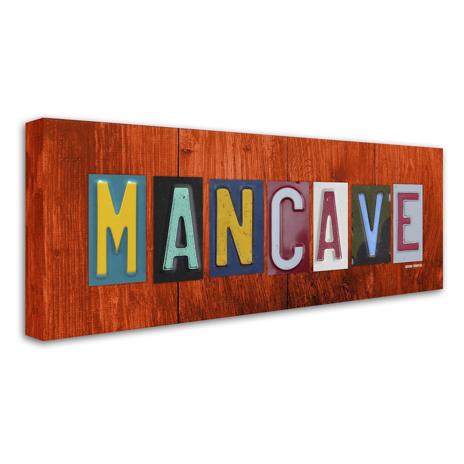 Trademark Fine Art 'Man Cave' Canvas Art by Design Turnpike