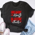thumbnail image 4 of EcoLoom Breaking Hearts And Blasting Farts Valentines Day Vday Short Sleeve Unisex T Shirt, 4 of 6
