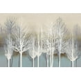 thumbnail image 2 of Bennett, Kate 32x23 Gold Ornate Wood Framed with Double Matting Museum Art Print Titled - Trees on Aqua, 2 of 4