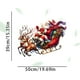 thumbnail image 3 of Interesting And Funny Santa Claus Reindeer Stickers Window And Wall Decorations Holiday Decorations Shading Waterproof Wall Stickers, 3 of 8