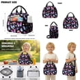 thumbnail image 5 of Xoenoiee Butterfly Cherry Blossom Print School Bag Backpack for Girls Bookbag College Students School Backpacks Set Lunch Box and Pencil Bag 3 in 1 Casual Rucksack Outdoor Daypack, 5 of 6