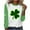 Green-1, variant on Charella Long Sleeve Shirts for Women St Patricks Day Shirt Crewneck T-shirts 2024 Trendy Bling Bling Tops,Green,XL