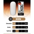 thumbnail image 2 of TENGA 3Dx Zen, Fine Ribbed Reusable Male Masturbator Sleeve, Textured Interior, Washable Adult Pleasure Device, Made in Japan, 2 of 6