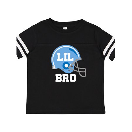 

Inktastic Little Bro Football Brother Gift Toddler Boy Girl T-Shirt