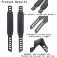 thumbnail image 2 of 32 Piezas Correas de Pedal de Bicicleta de Ejercicio, Correas de Pedal Ajustables Correas de Pedal de Pie para Bicicleta de Ejercicio Giratoria Hogar o Gimnasio, 2 of 5