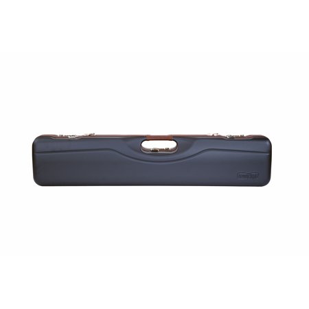 16405LX: OU/SxS Hunting Shotgun Compact Hard Case with Deluxe Leather Trim for 1 Shotgun