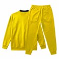 thumbnail image 6 of LYSMORA Men's Bomber Tracksuit Set Full Zip Jacket Drawstring Jogger Pants Outfit for Casual Walks and Light Training, 6 of 7